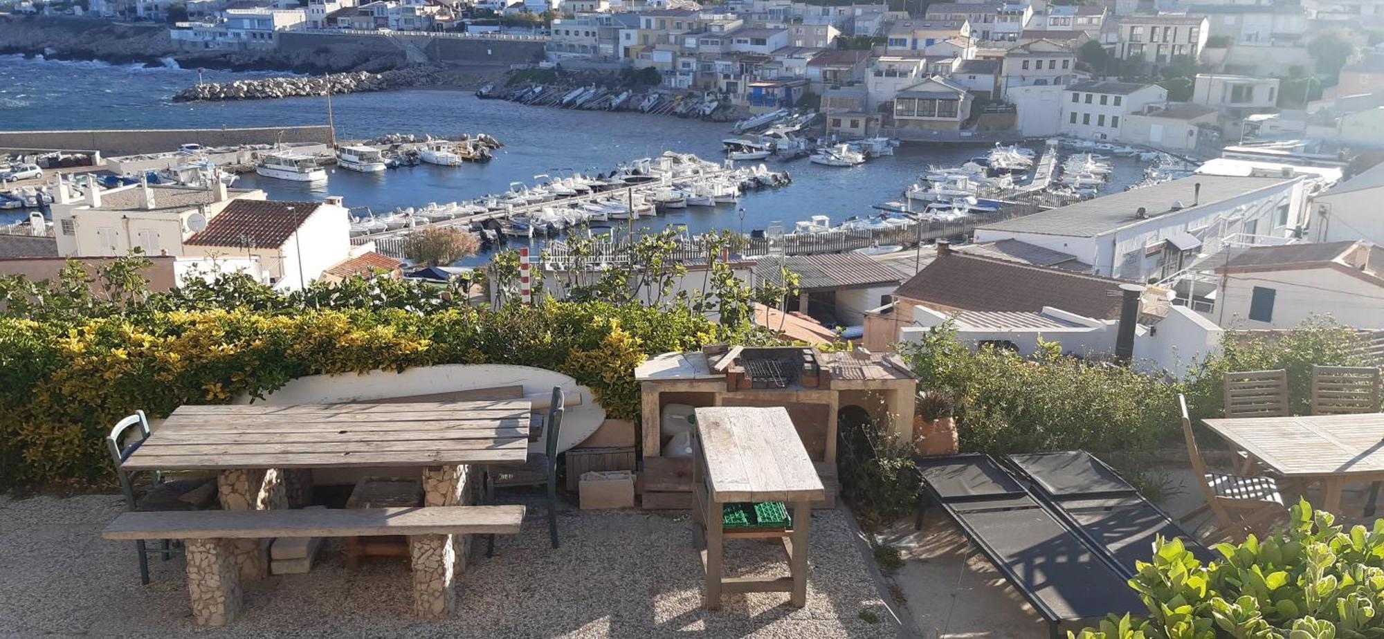 Cabanon Vue Mer Et Calanques Les Goudes Marseille Eksteriør billede